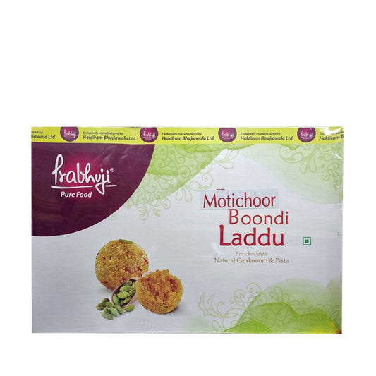 Haldiram's Prabhuji Motichoor Boondi Laddu 500gm