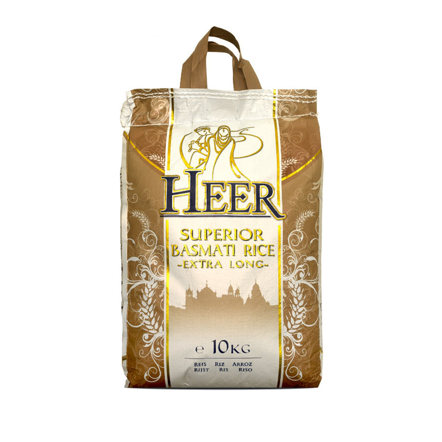 Heer Basmati Rice 10kg Rich text editor