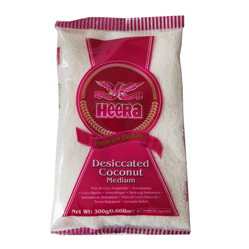 Heera Desiccated Coconut (Medium) 300g - Spice Village