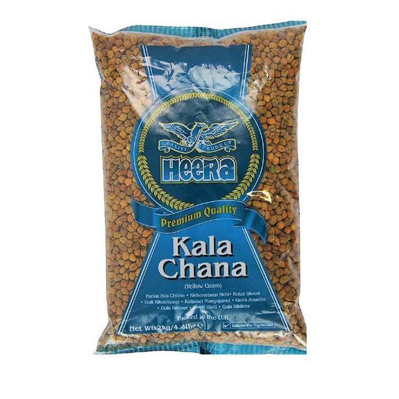 Heera Brown Chick Peas (Kala Chana) 2kg - Spice Village