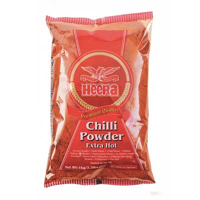 Heera Chilli Powder Extra Hot 400gm - Spice Village