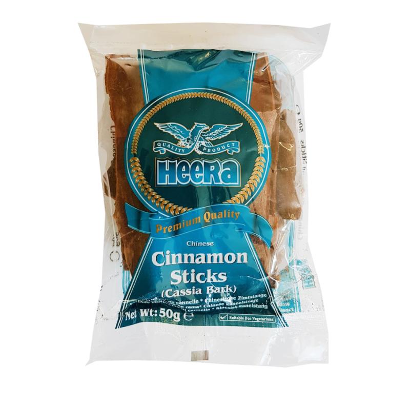 Heera Dalchini Whole (Cinnamon Sticks) 50gm - Spice Village