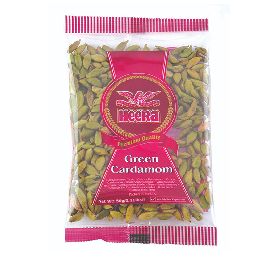 Heera Green Cardamom 200gm - Spice Village