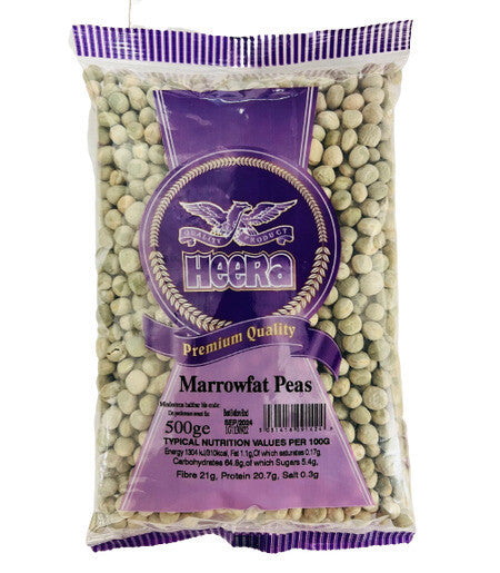 Heera Green Peas Whole 500gm - Spice Village