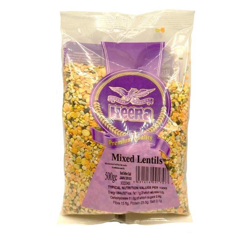 Heera  Mixed  Lentils  500gm - Spice Village