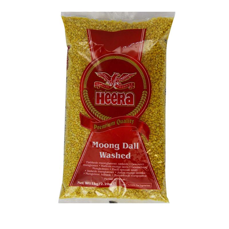 Heera Moong (Mung) Dal Washed 1kg - Spice Village