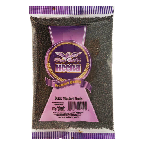 Heera Mustard Seed Black 100gm - Spice Village