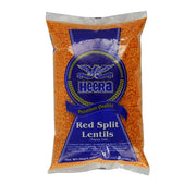 Heera Red Lentils (Masoor Dal) 2kg - Spice Village