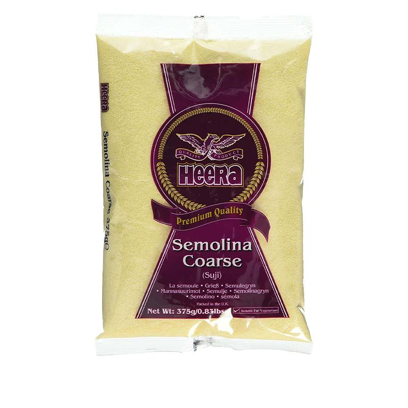 Heera Semolina Coarse 375gm - Spice Village