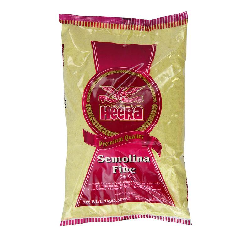 Heera Semolina Fine 1.5kg - Spice Village