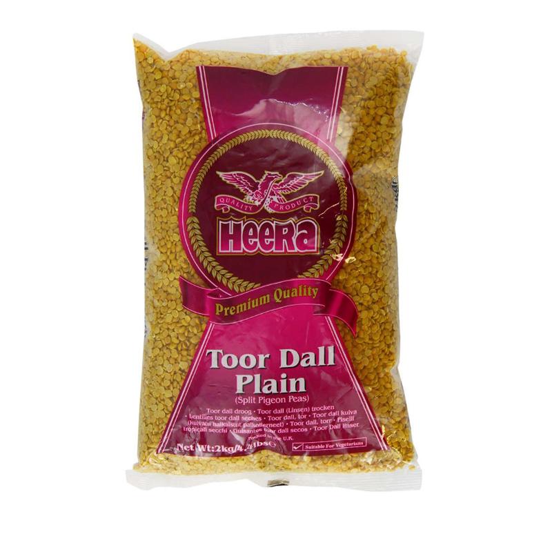 Heera Toor Dal Plain 2kg - Spice Village