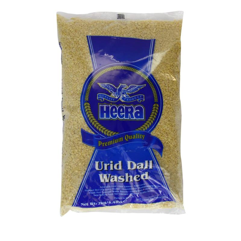 Heera Urid Dal Washed 2kg - Spice Village