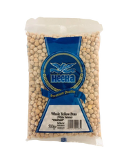 Heera Whole Yellow Peas 500gm - Spice Village