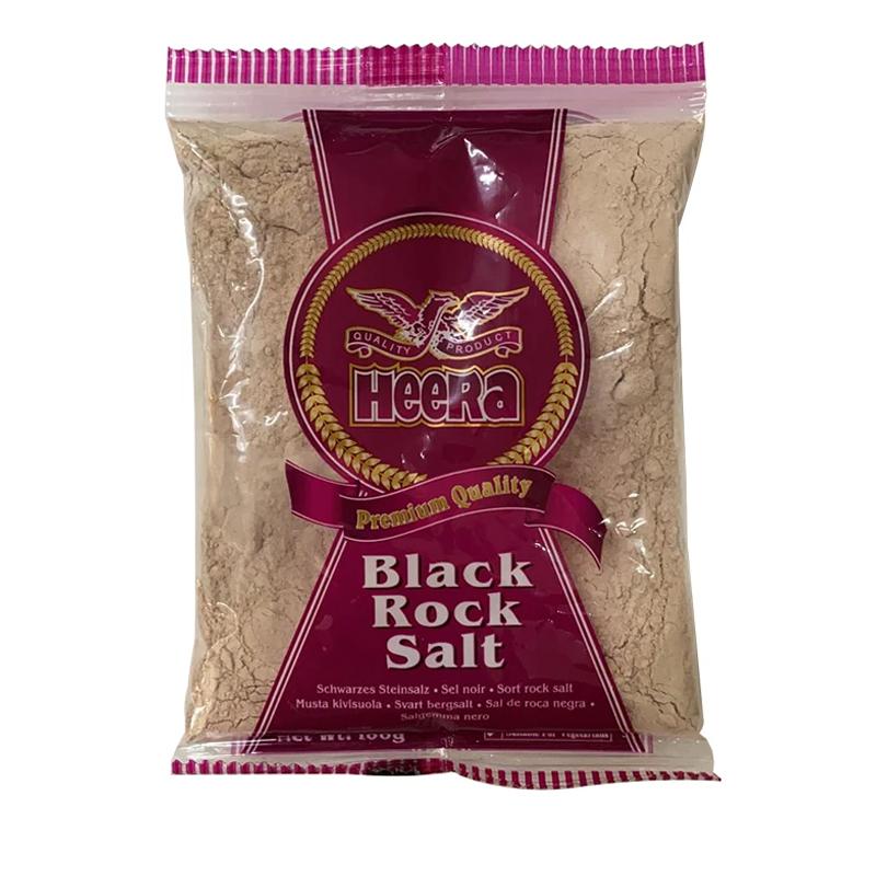 Heera Black Rock Salt 100g - Spice Village