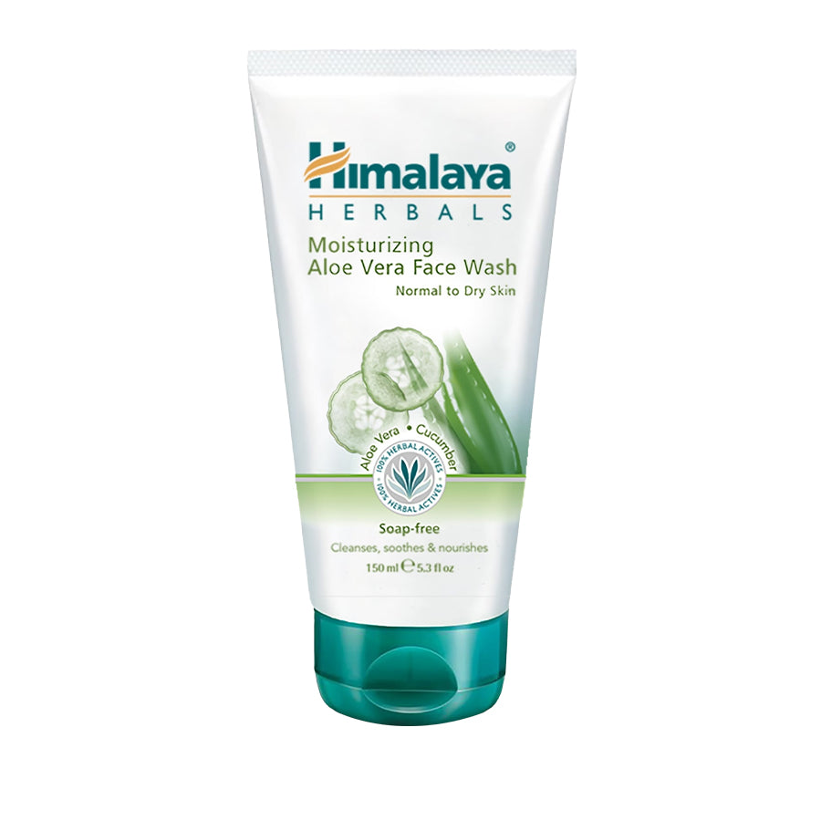 Himalaya Moisturizing Aloe Vera Face Wash 150ml - Spice Village