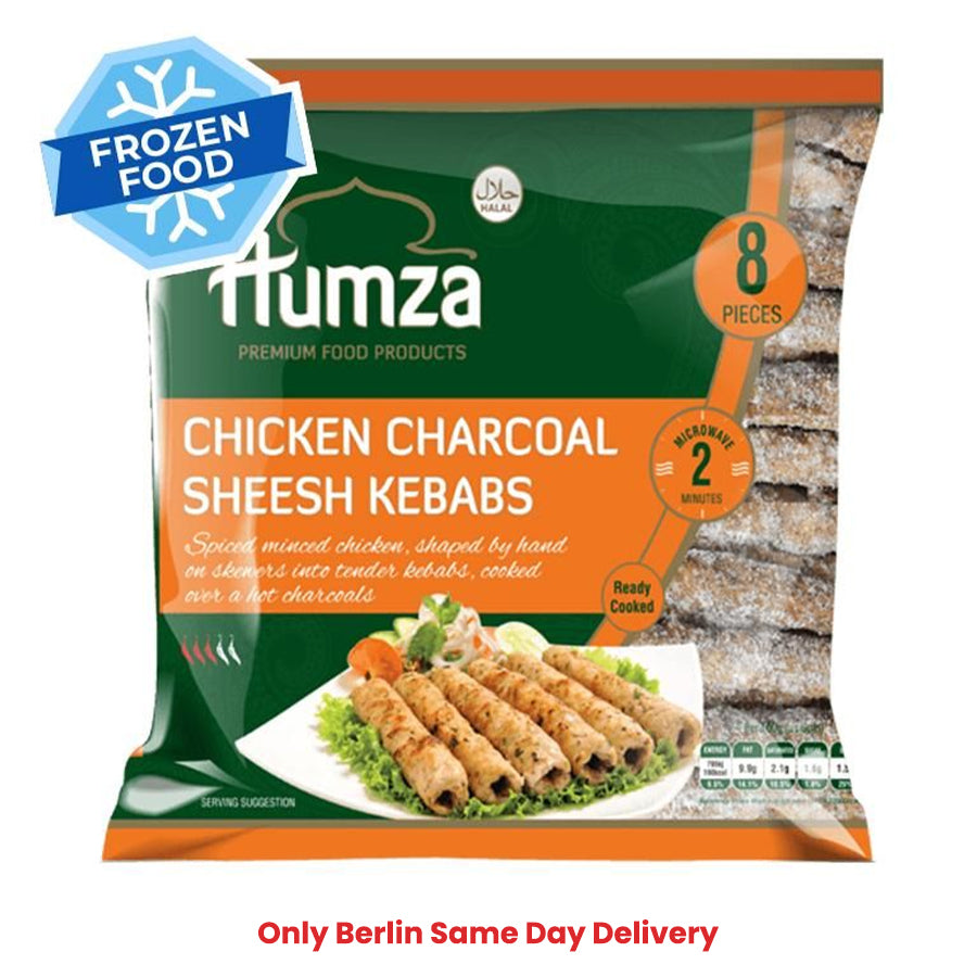 Frozen Humza Chicken Charcoal Seekh Kebab 750gm - Only Berlin Same Day Delivery - Spice Village