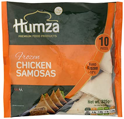 Frozen Humza Chicken Samosa (10pcs) 325gm - Spice Village
