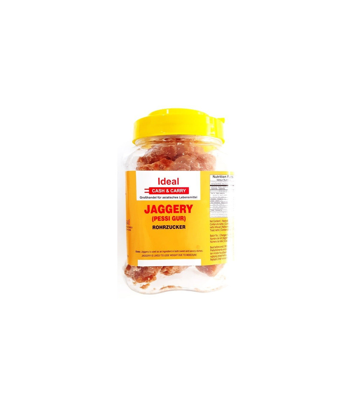 Ideal Desi Gur Jaggery (Jar) 500gm - Spice Village