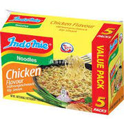 Indomie Chicken Flavour Instant Noodles (Value Pack - 5 pack) 375gm - Spice Village