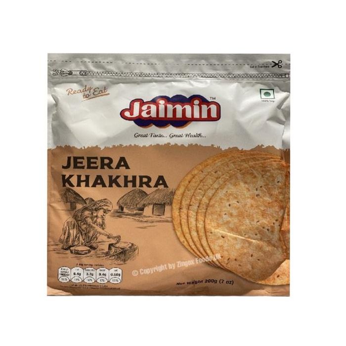 Jaimin Khakhra - Jeera 200gm - Spice Village
