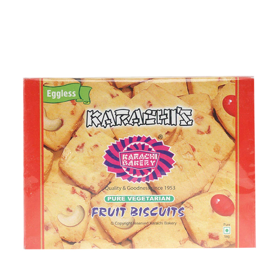 Karachi Bakery Vegan Fruit Biscuits 400gm - Spice Village