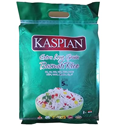Kaspian Extra Long Basmati Rice 10kg - Spice Village