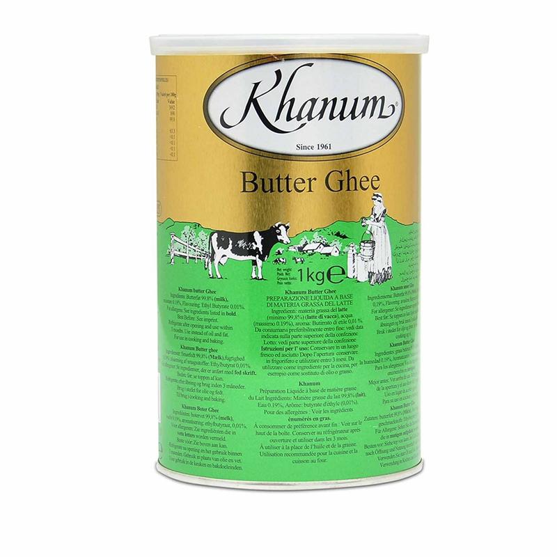 Khanum Butter Ghee 1kg - Spice Village