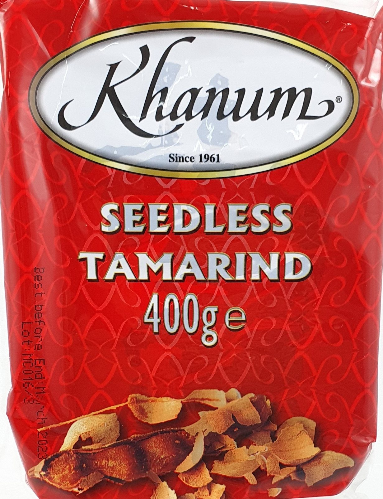 Khanum Tamarind (Seedless) 400gm - Spice Village