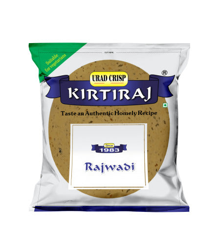 Kirtiraj Papad (Urad Crisps) - Rajwadi  200gm - Spice Village