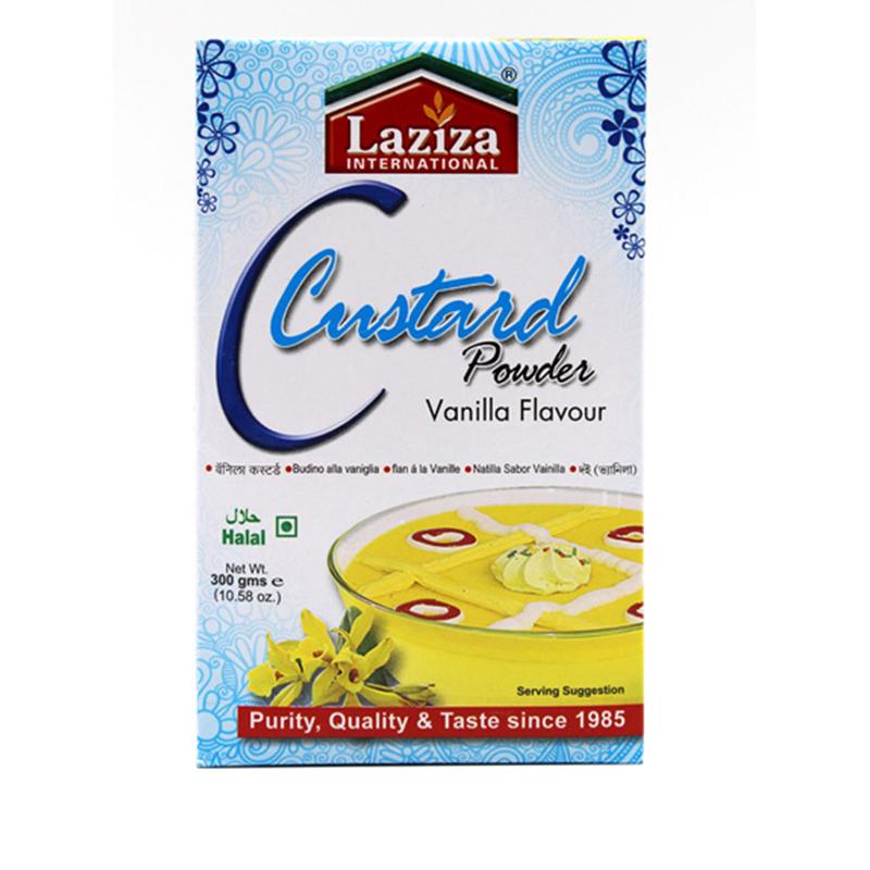 Laziza Custard Powder - Vanilla 300gm - Spice Village