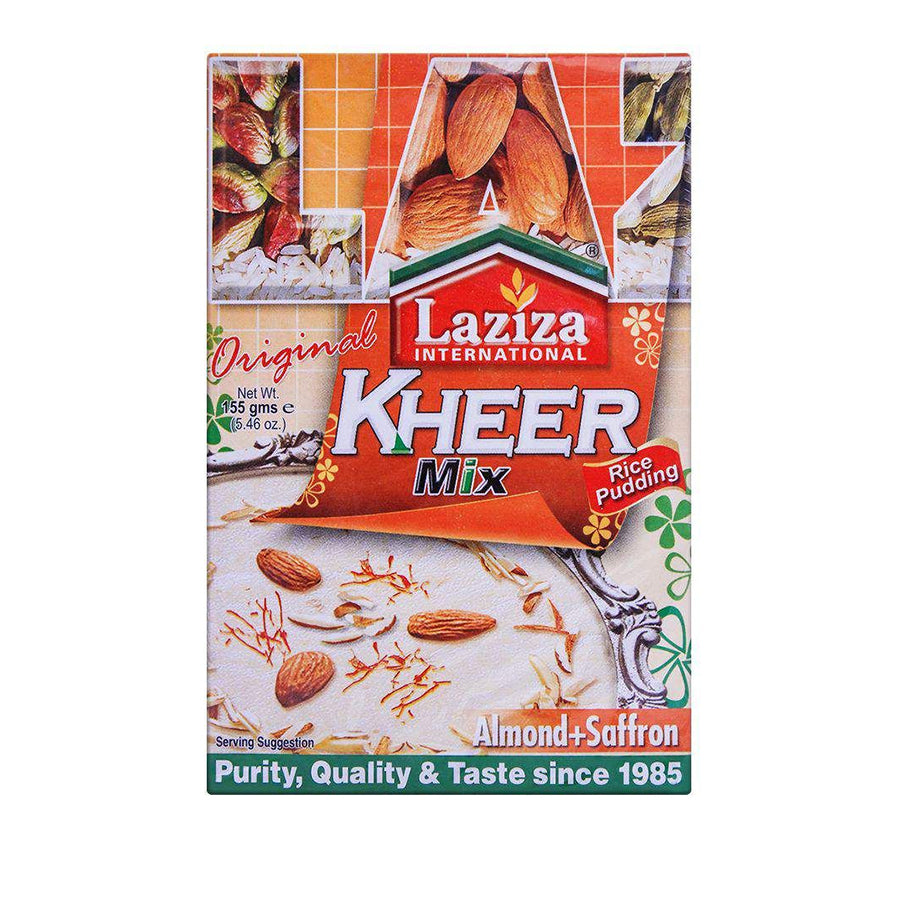 Laziza Kheer Mix Almond-Saffron 155gm - Spice Village