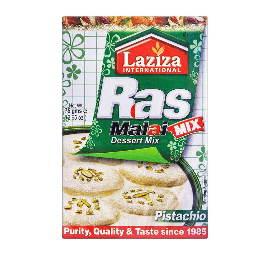 Laziza Rasmlai Pista Mix 75gm - Spice Village