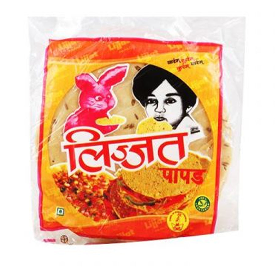 Lijjat Jeera Papad  200gm - Spice Village
