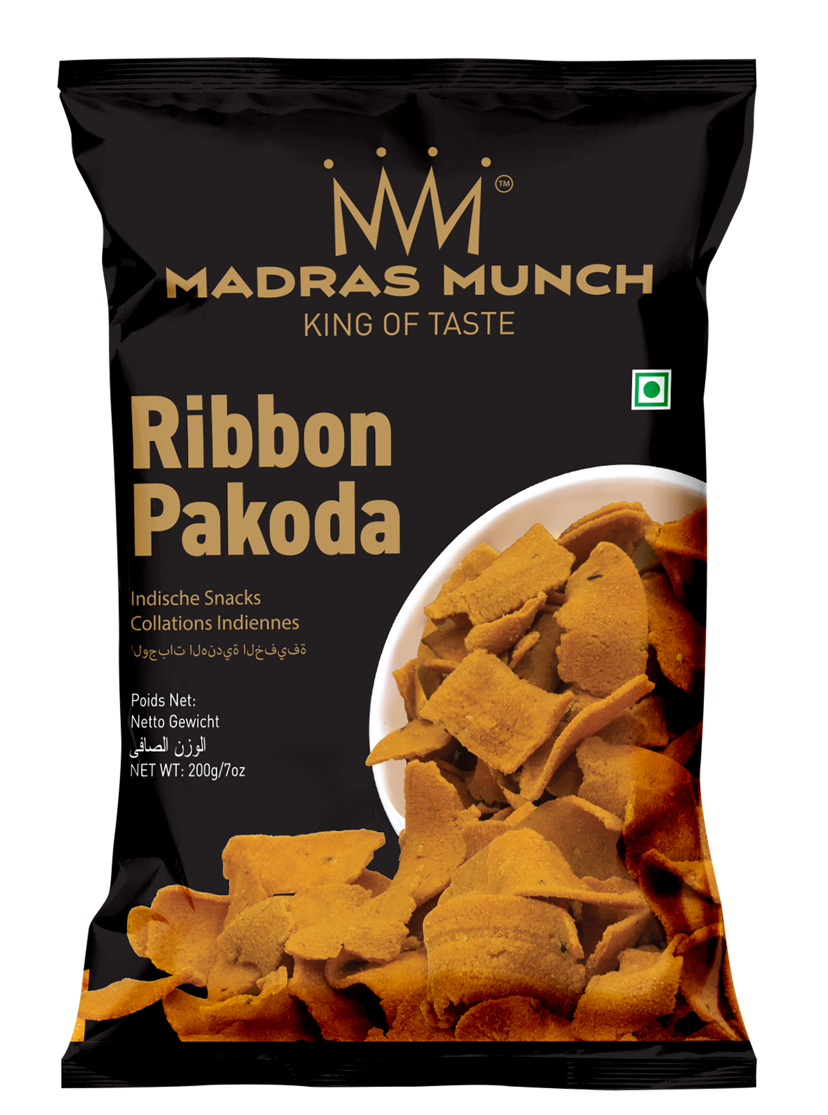 Madras Munch Ribbon Pakoda 200g - Spice Village