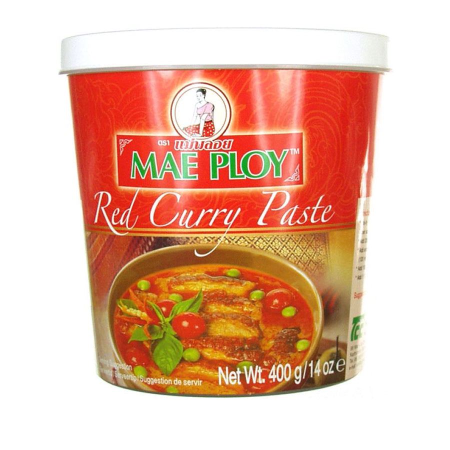 Mae Ploy Thai Red Curry Paste 400gm - Spice Village