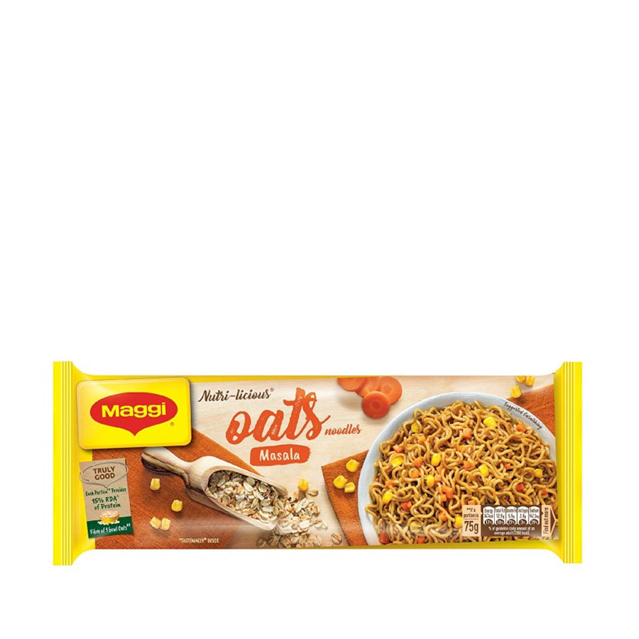 Maggi Masala Oats Noodles 4 Pack 280gm - Spice Village