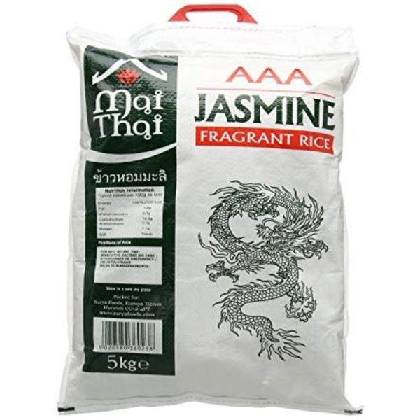 Mai Thai Jasmine Fragrant Rice 5kg - Spice Village