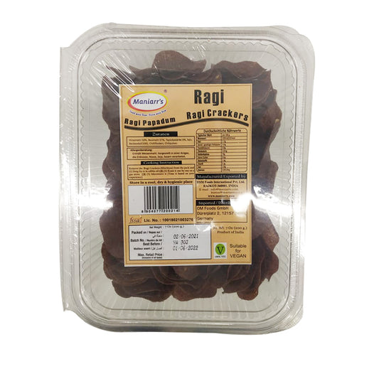 Maniarrs Rice Papad (Khichiya) - Ragi 200gm