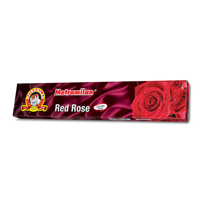 Metromilan Red Rose Agarbatti - Spice Village