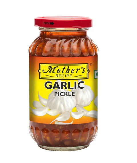 Mohther's Recipe Garlic Pickle 500gm - Spice Village