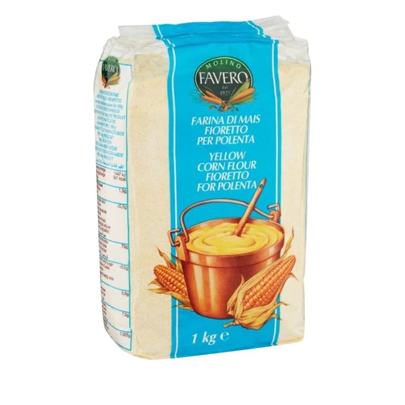 Molino Favero Yellow Corn Flour 1kg - Spice Village