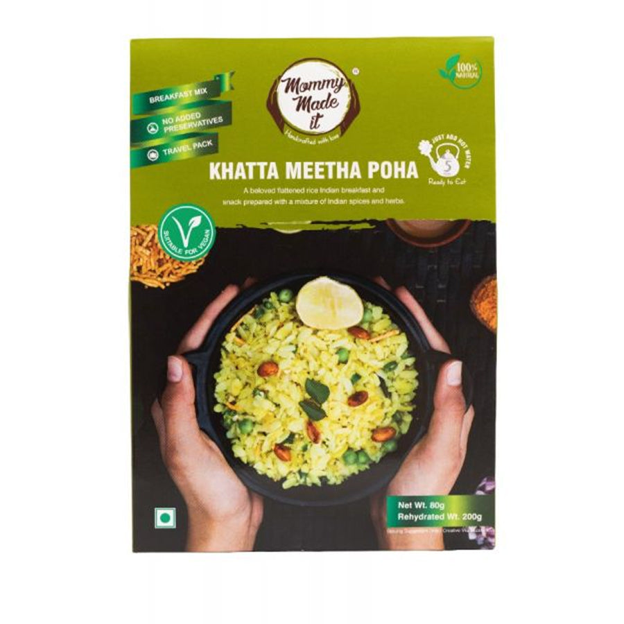 Mommy Made it RTE - Khatta Meetha Poha 80gm - Spice Village
