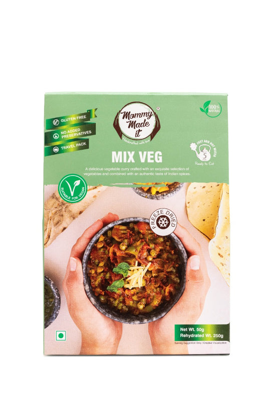 Mommy Made it RTE - Mix Veg 50gm - Spice Village