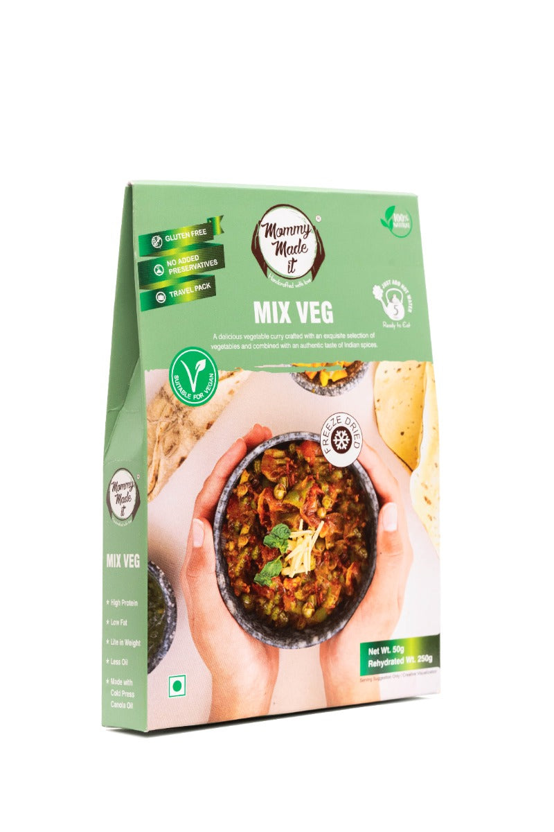 Mommy Made it RTE - Mix Veg 50gm - Spice Village