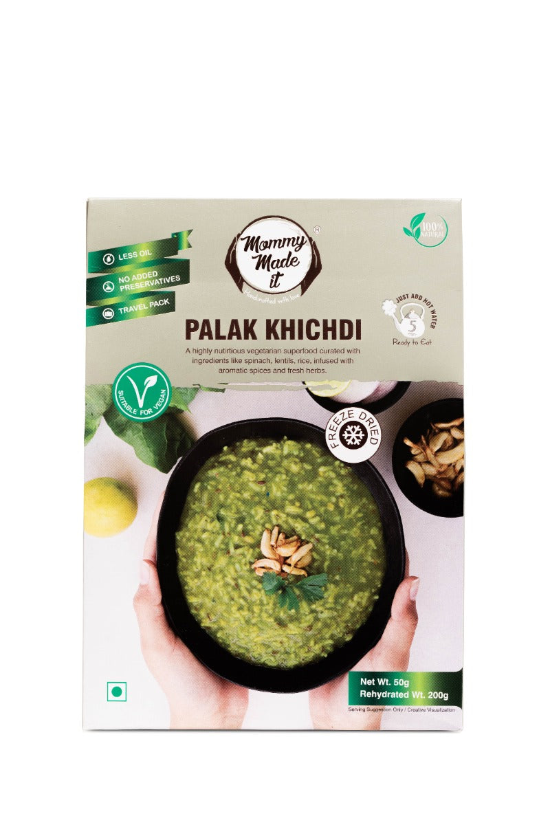 Mommy Made it RTE - Palak Khichdi 50gm - Spice Village
