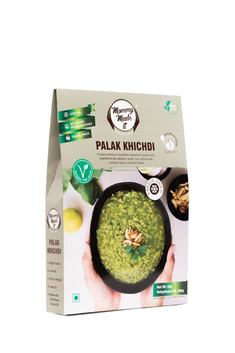 Mommy Made it RTE - Palak Khichdi 50gm - Spice Village