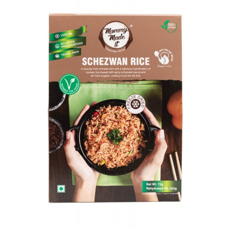 Mommy Made it RTE - Schezwan Rice 70gm - Spice Village