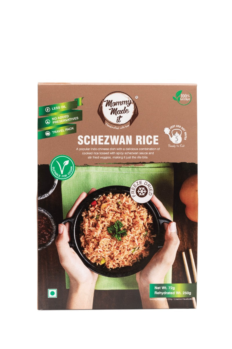 Mommy Made it RTE - Schezwan Rice 70gm - Spice Village