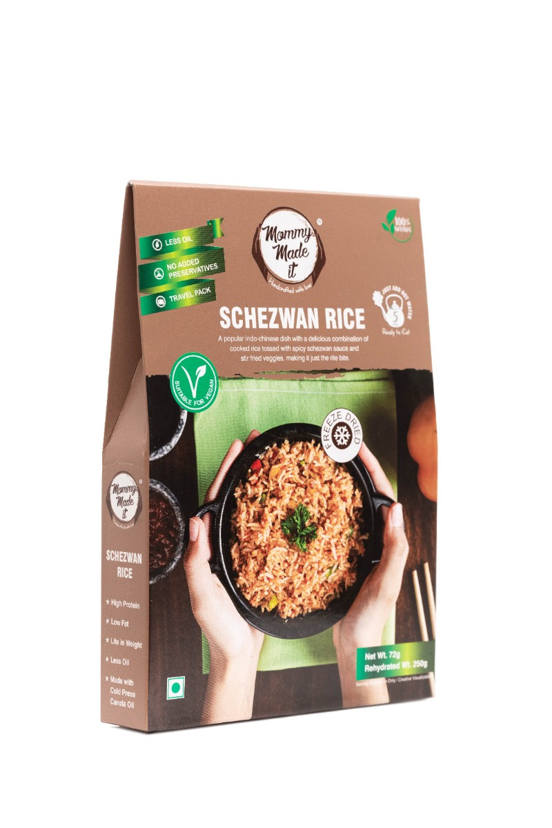 Mommy Made it RTE - Schezwan Rice 70gm - Spice Village