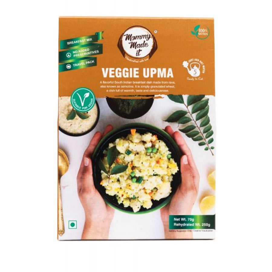 Mommy Made it RTE - Upma 70gm - Spice Village
